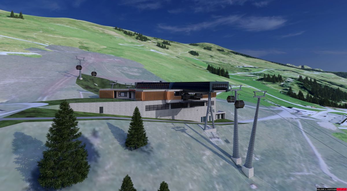 web Die neue Reiterkogelbahn Mittelstation