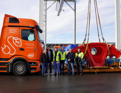 Seilbahn für Malaysia: Mehr als 60 Container aus Österreich angekommen